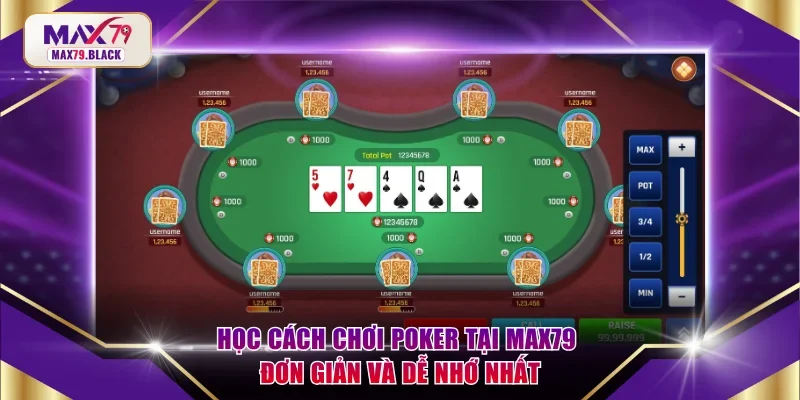Cách chơi Poker
