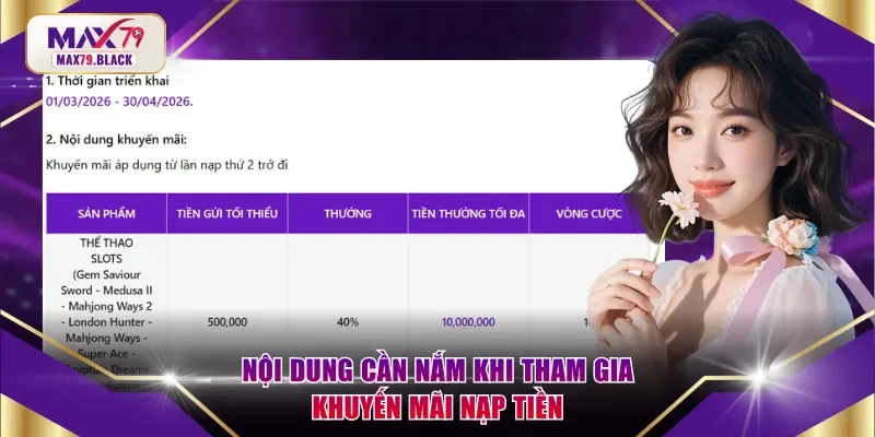 Nội dung cần nắm khi tham gia khuyến mãi nạp tiền